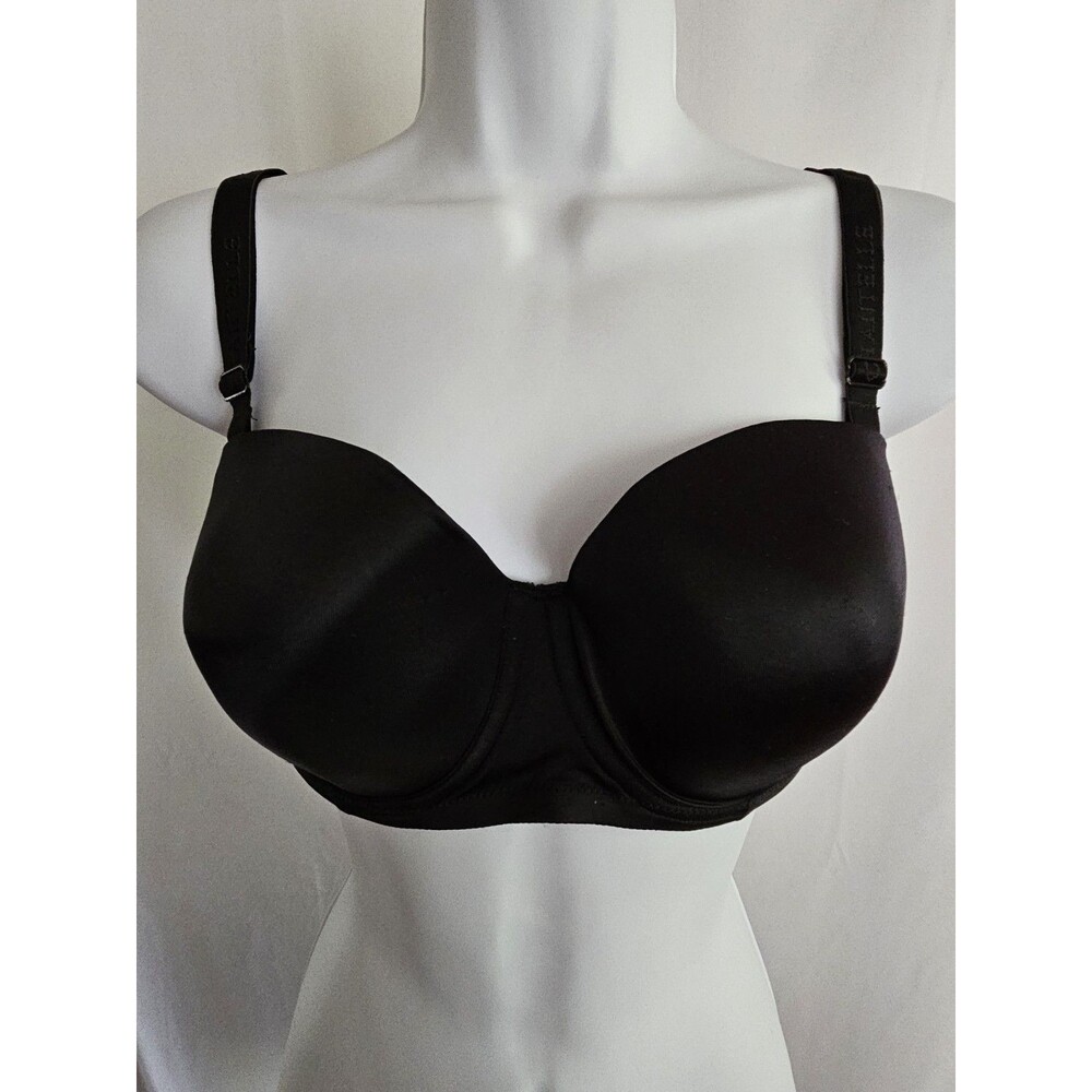 Chantelle Black Strapless Bra Size 34E 34DDD Convertible Underwire NWT
